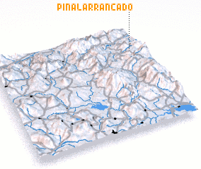 3d view of Pinal Arrancado