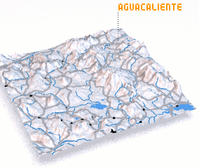 3d view of Agua Caliente