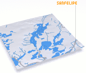 3d view of San Felipe