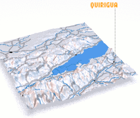 3d view of Quiriguá