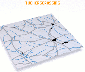3d view of Tuckers Crossing