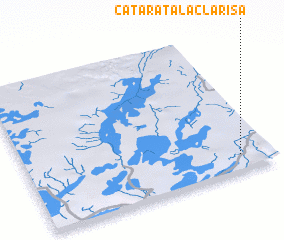 3d view of Catarata La Clarisa