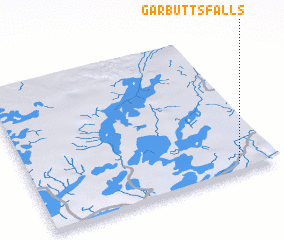 3d view of Garbuttʼs Falls
