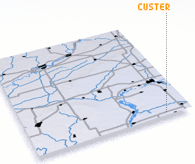 3d view of Custer