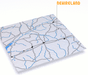 3d view of New Ireland