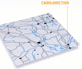 3d view of Cairo Junction