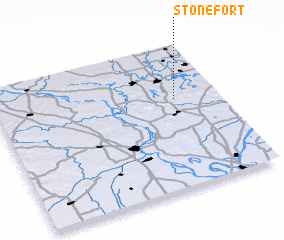 3d view of Stone Fort