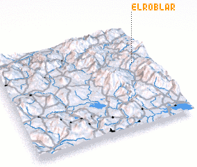 3d view of El Roblar