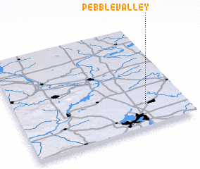 3d view of Pebble Valley