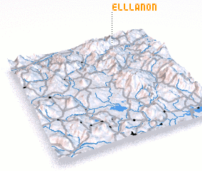 3d view of El Llanón