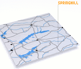 3d view of Spring Hill