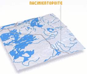 3d view of Nacimiento Poité