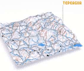 3d view of Tepeagua