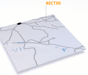 3d view of Hoctún