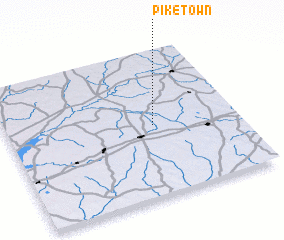 3d view of Piketown