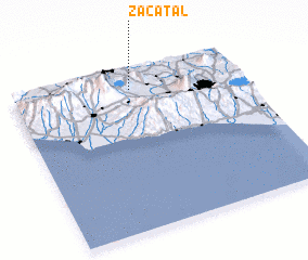 3d view of Zacatal
