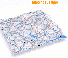 3d view of Rincón del Burro