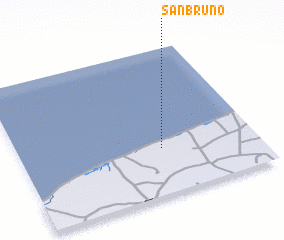 3d view of San Bruno