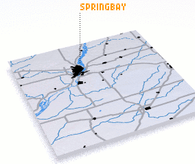 3d view of Spring Bay