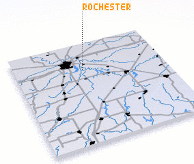 3d view of Rochester