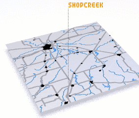 3d view of Shop Creek