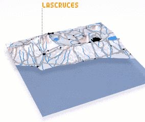 3d view of Las Cruces