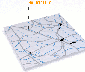 3d view of Mount Olive