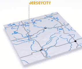 3d view of Jersey City