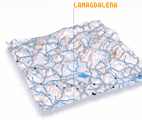 3d view of La Magdalena