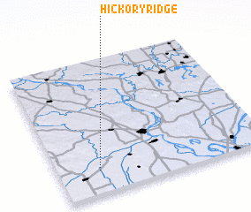 3d view of Hickory Ridge