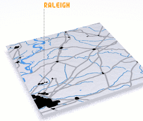 3d view of Raleigh