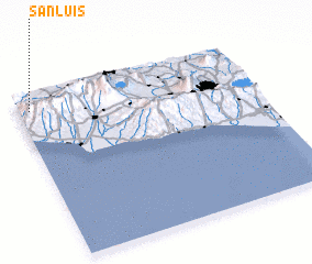 3d view of San Luis