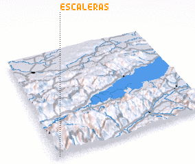 3d view of Escaleras