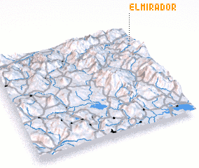 3d view of El Mirador