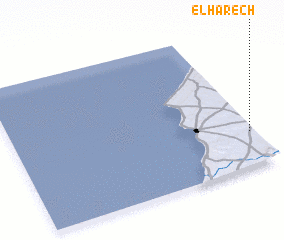 3d view of El Harech