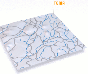 3d view of Ténia