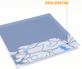 3d view of Béal An Átha