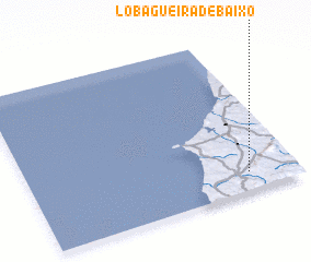 3d view of Lobagueira de Baixo