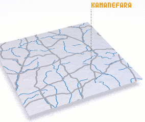 3d view of Kamané Fara