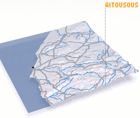 3d view of Aït Ou Sous