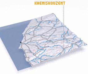 3d view of Khemis Kouzemt