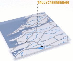 3d view of Tallycreen Bridge