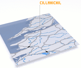 3d view of Cill Mhichíl