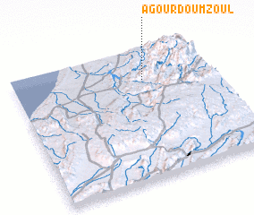 3d view of Agourd Ou Mzoul