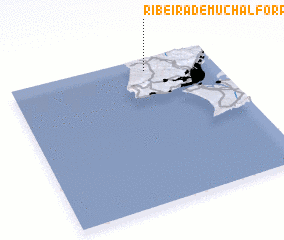 3d view of Ribeira de Muchalforro