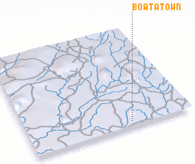 3d view of Boata Town