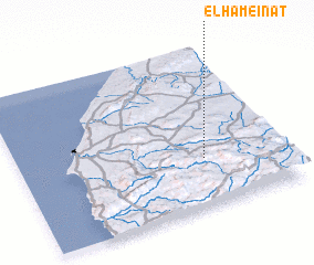 3d view of El Hameinat