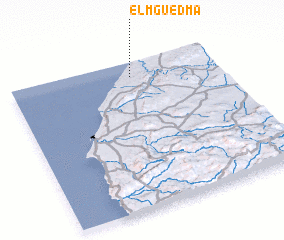 3d view of El Mguedma