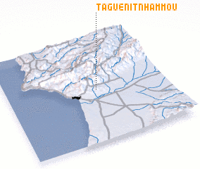 3d view of Taguenit nʼHammou