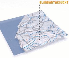 3d view of El Arba nʼ Takoucht